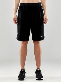 Kurze Damen Trainingshose Schwarz